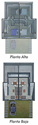 Casas y Construcciones Alfa S.A. de C.V. - Planta Arquitectónica Los Tepetaltes, Luisiana